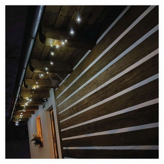 Obrázek produktu Vánoční osvětlení EMOS D4AC21 40LED řetěz 4m studená bílá programy s časovačem 11