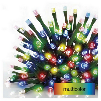 Vánoční osvětlení EMOS D4AM21 40LED řetěz 4m multicolor programy s časovačem