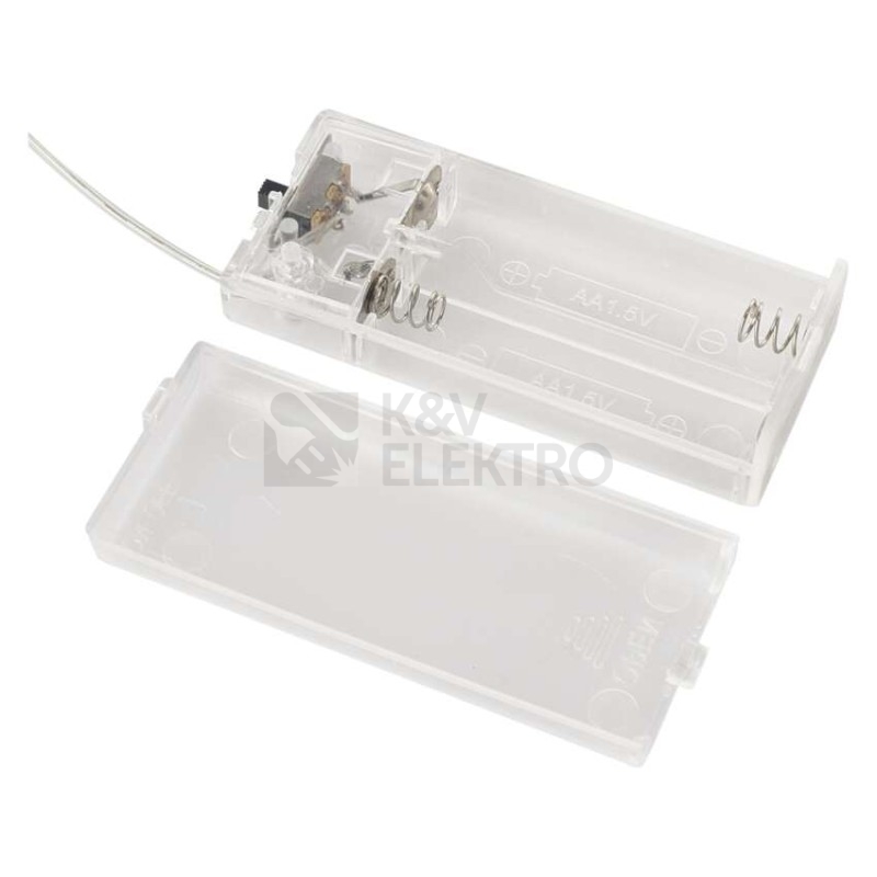 Obrázek produktu Vánoční papírový strom 15cm EMOS DCAW22 vnitřní použití 2xAA 7