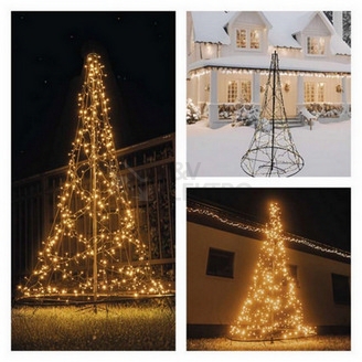 Obrázek produktu LED vánoční stromek 180cm EMOS DCTW32 230V venkovní IP44 i vnitřní použití teplá bílá vintage 2
