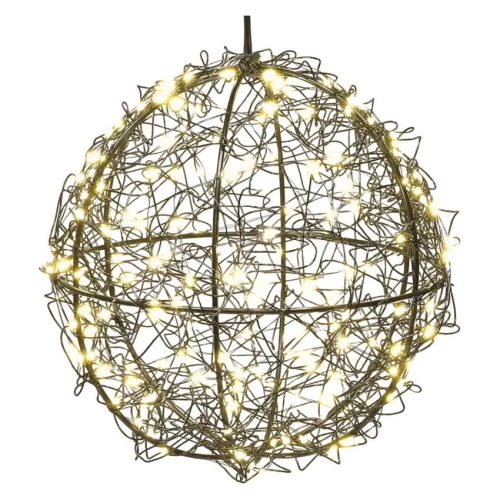 LED vánoční koule 20cm EMOS DCTW33 230V venkovní IP44 i vnitřní použití teplá bílá