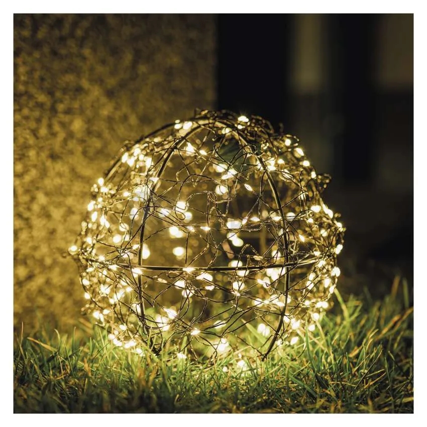 Obrázek produktu LED vánoční koule 20cm EMOS DCTW33 230V venkovní IP44 i vnitřní použití teplá bílá 2