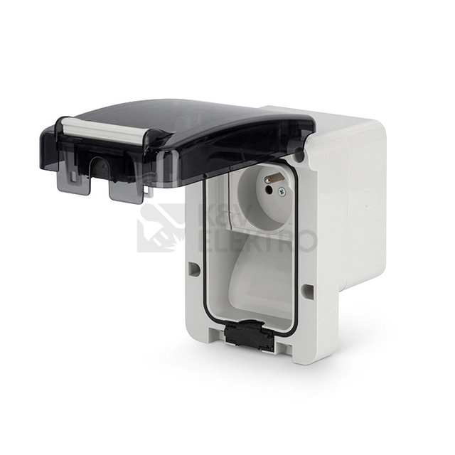 Obrázek produktu Venkovní zásuvka SCAME PROTECTA IP66 137.6511 0