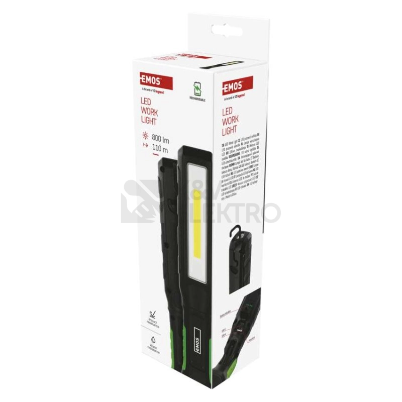 Obrázek produktu LED svítilna Emos P4544 800lm 2000mAh 1