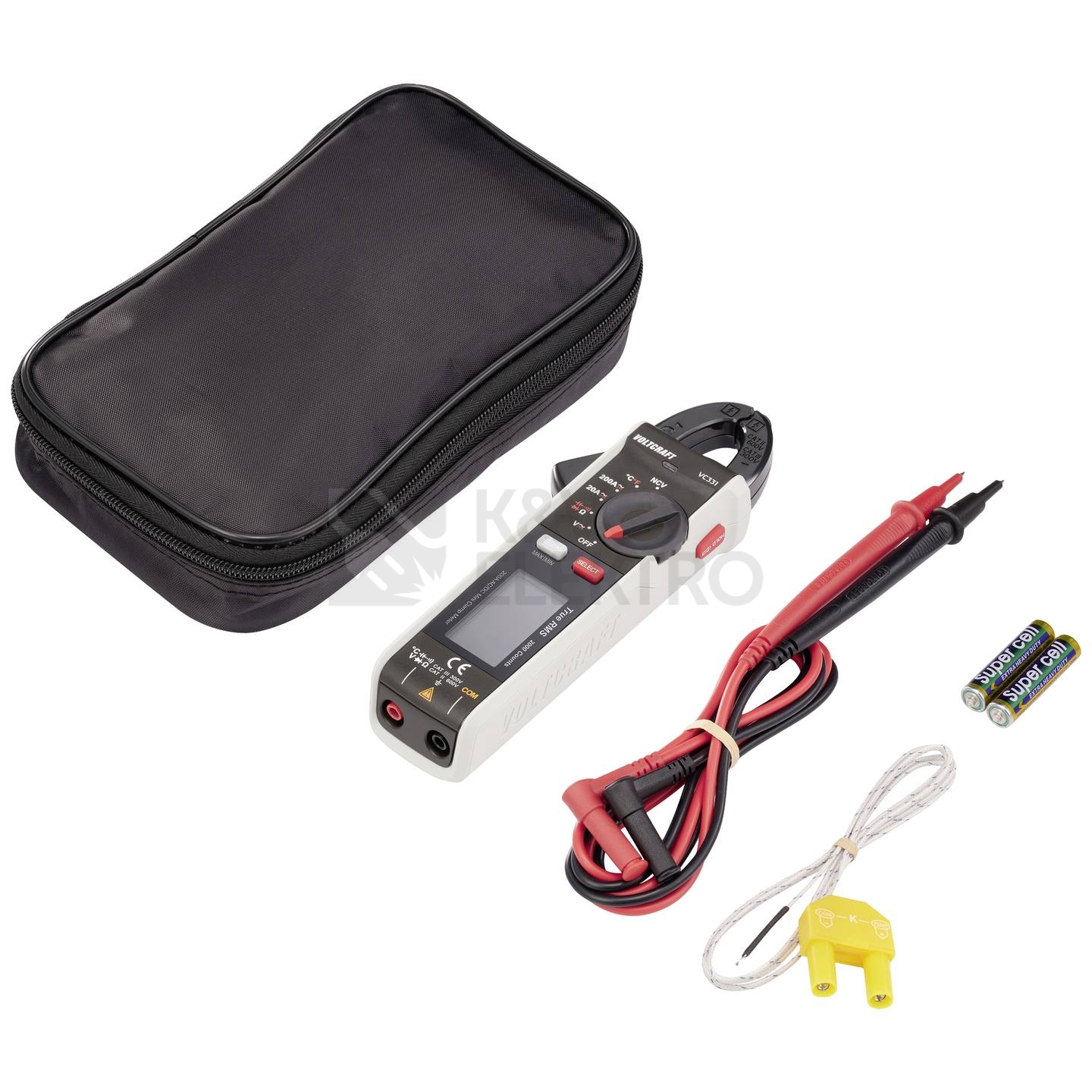 Obrázek produktu Klešťový multimetr VOLTCRAFT VC-331 2893197 1