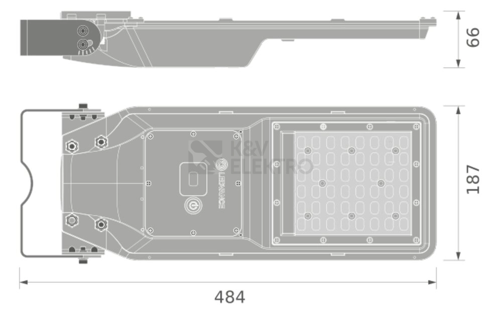 Obrázek produktu Svorka rozbočovací připojovací vstup M6 / výstup 6x10mm2 Al/Cu 125A NORDEL NLBC 1256 1