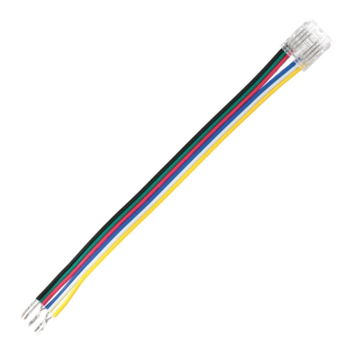 Připojovací konektor RGB+CCT LED pásků 12mm 6 pin 150mm ML-112.111.78.9