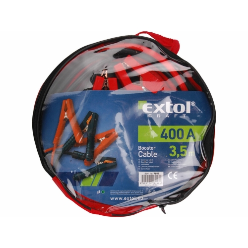 Startovací kabel 400A 3,5m EXTOL CRAFT 9609