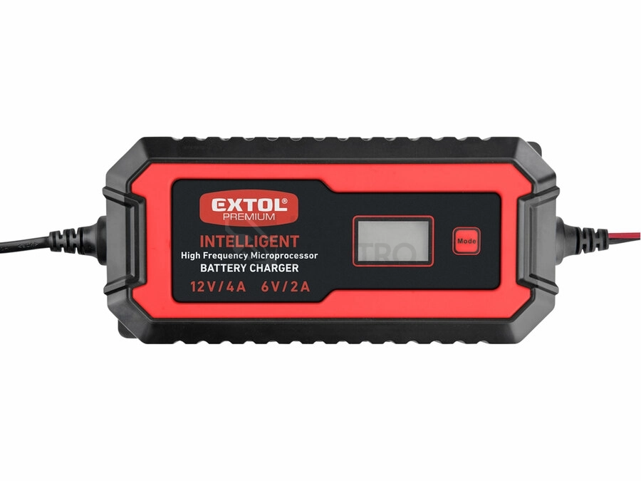 Obrázek produktu Autonabíječka 9stupňová 12V/6V 4A EXTOL PREMIUM 8897302
1