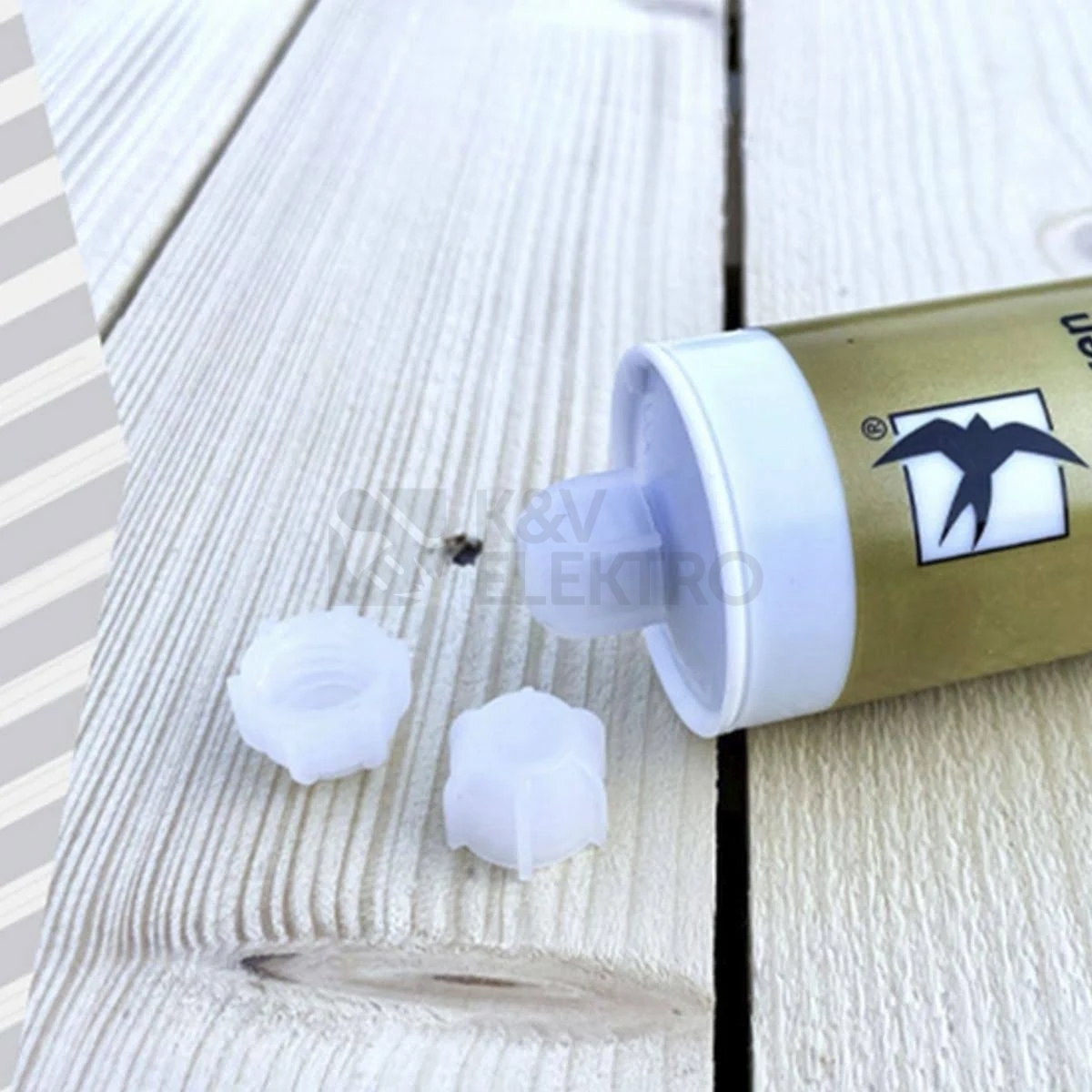 Obrázek produktu Zátky na kartuši šroubovací 3ks Den Braven S331 1