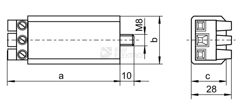 Obrázek produktu Zapalovač pro výbojky Vossloh-Schwabe Z400MK 141624 1