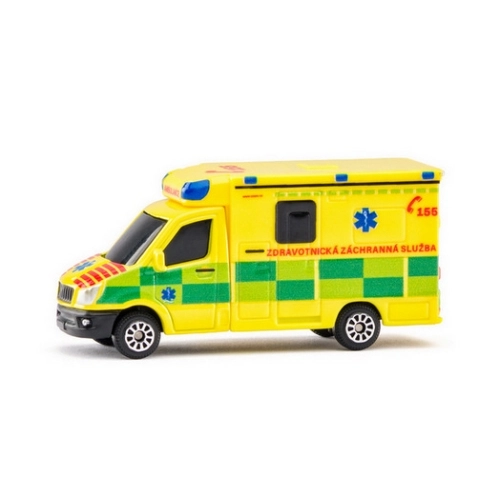 Maisto - Sada Záchranných vozidel Česká republika - Policie Sanitka Hasičský vůz 1:64 101212456CZ (obrázek 4)