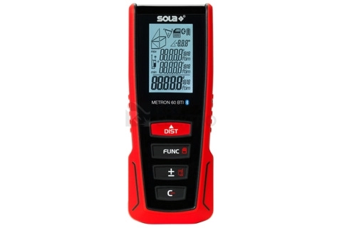 Obrázek produktu Laserový dálkoměr SOLA METRON 60 BTI Bluetooth 71027201 0