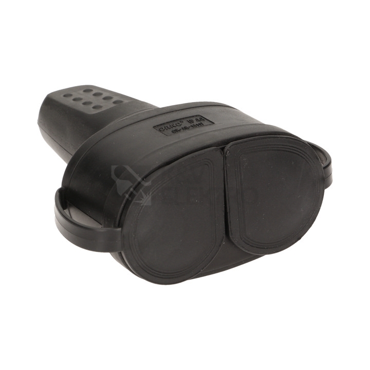 Obrázek produktu Dvojzásuvka gumová IP44 ORNO 7OR-AE-13117 1