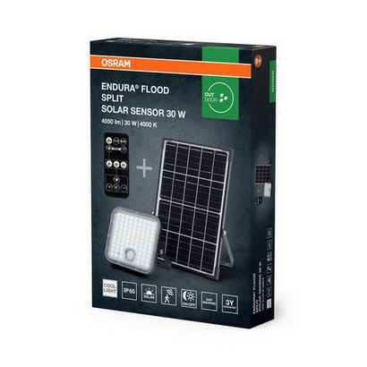 Solární LED reflektor s pohybovým čidlem LEDVANCE ENDURA 30W IP65 4000K neutrální bílá (obrázek 3)