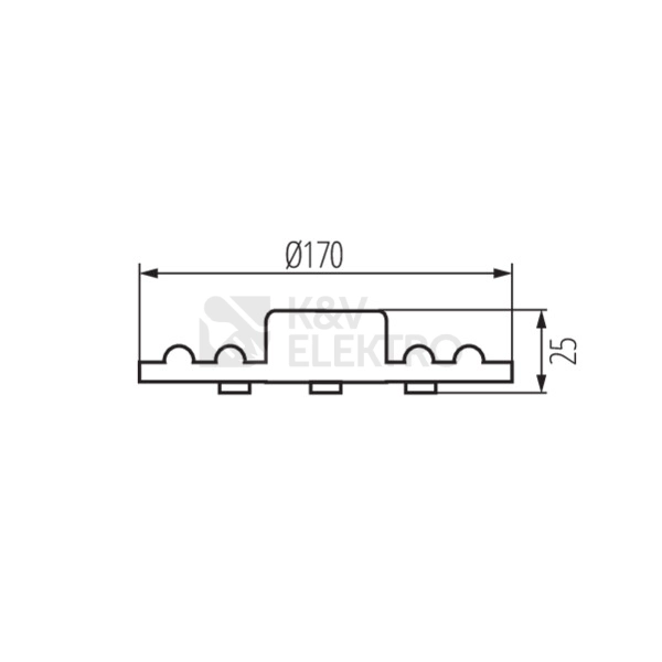 Obrázek produktu LED modul Kanlux MOD 12-24W-CCT 3000K/3500K/4000K/5000K/6500K 29304 3