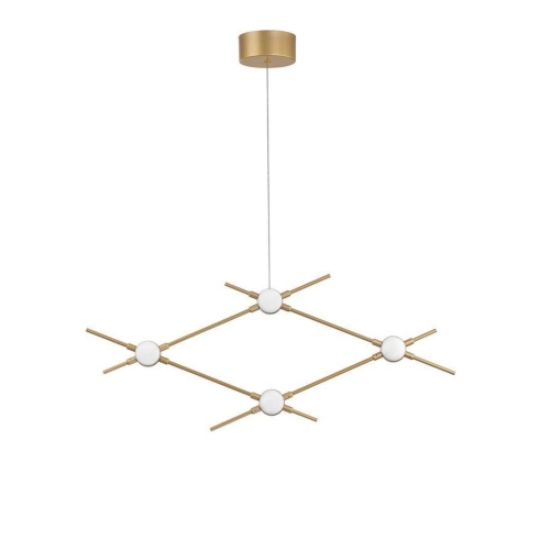 Závěsné LED svítidlo NOVA LUCE ATOMO 4x2,4W 3000K 9180674