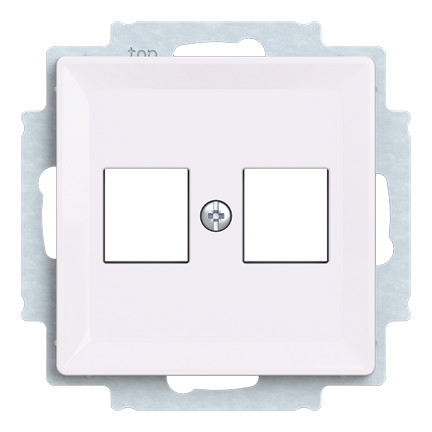 ABB Zoni kryt datové zásuvky bílá 5014T-A02018 500 (2CHT292018A4500)