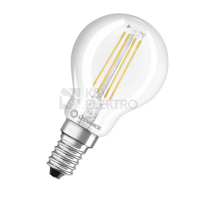 Obrázek produktu LED žárovka E14 LEDVANCE Filament 4W (40W) teplá bílá (2700K) 0