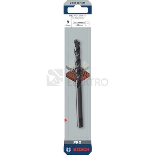 Středicí vrták PRO Pilot pro vrtací korunku 8 x 120 mm Bosch 2.608.707.341