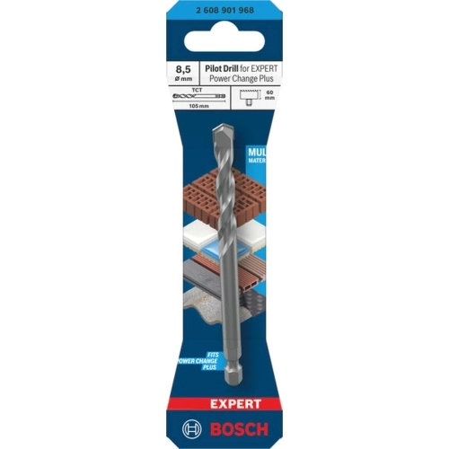 Středicí vrták pro EXPERT Power Change Plus Ø 8,5 TCT 60x105 mm Bosch 2.608.901.968