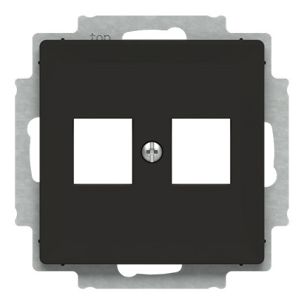 ABB Zoni kryt datové zásuvky matná černá 5014T-A02018 237 (2CHT292018A4237)