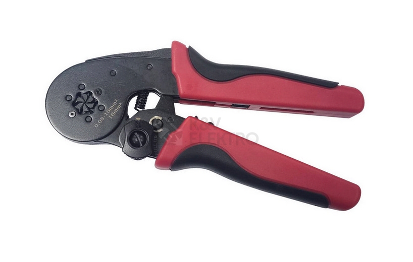 Obrázek produktu Lisovací/krimpovací kleště na dutinky 0,08-10mm2 šestihranné NL 246 223 0