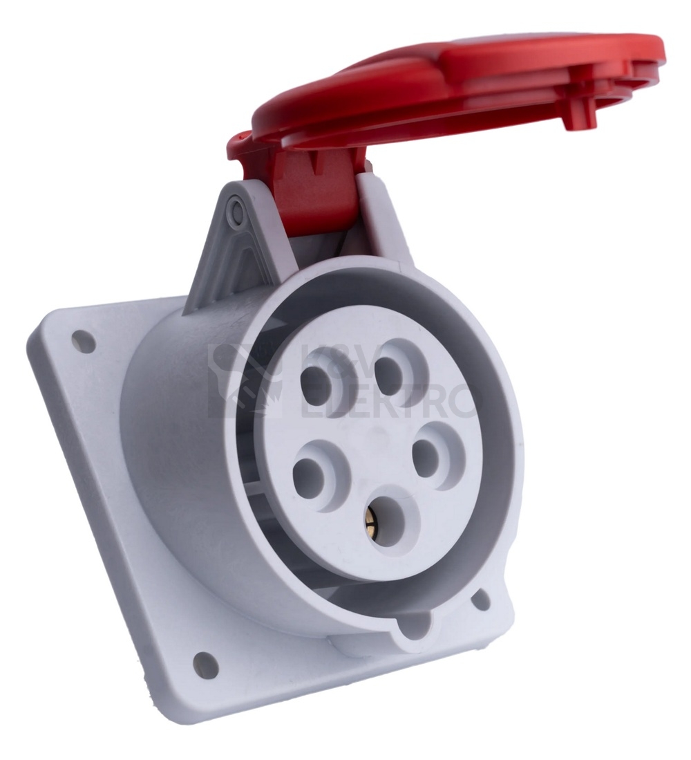 Obrázek produktu Zásuvka vestavná ETI EE 1653 N 16A/400V/5P IP54 004482162 0