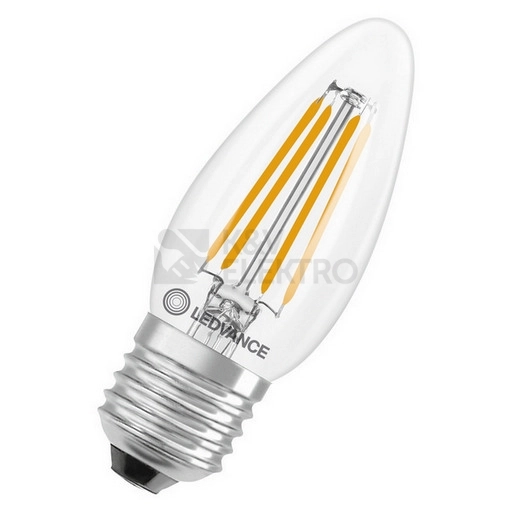 Obrázek produktu LED žárovka E27 LEDVANCE Filament CL B FIL 3,4W (40W) teplá bílá (2700K) 0