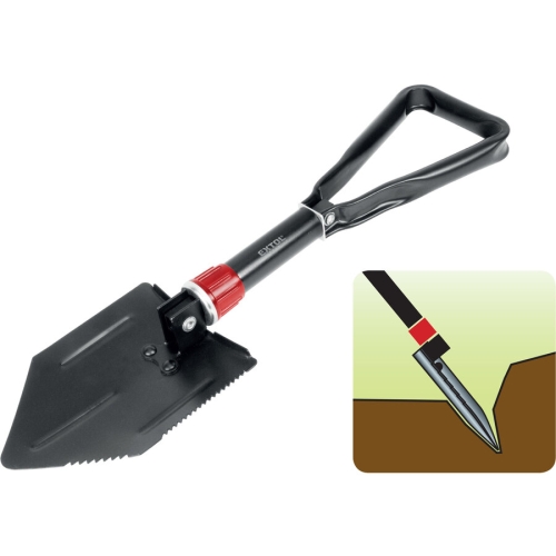 Lopatka-motyčka skládací 57cm šířka 15cm EXTOL PREMIUM 8877031