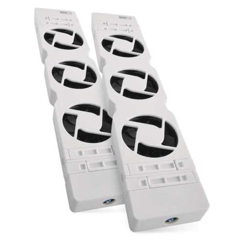 Ventilátor EMOS pod radiátor EMOS DUO bílý P56PR2