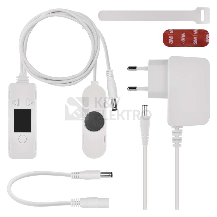 Obrázek produktu Ventilátor EMOS pod radiátor EMOS DUO bílý P56PR2 16