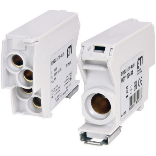Distribuční blok ETI EDBJ-1x70-4x25 šedá 001102434