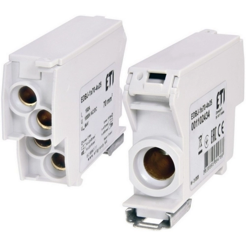 Distribuční blok ETI EDBJ-1x70-4x25 šedá 001102434