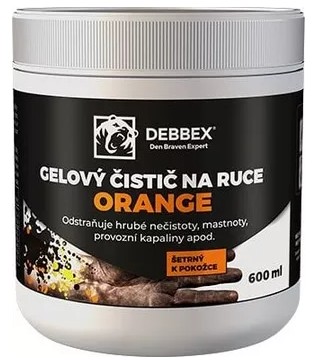 Den Braven DEBBEX gelový čistič na ruce ORANGE 600ml B90171DBX
