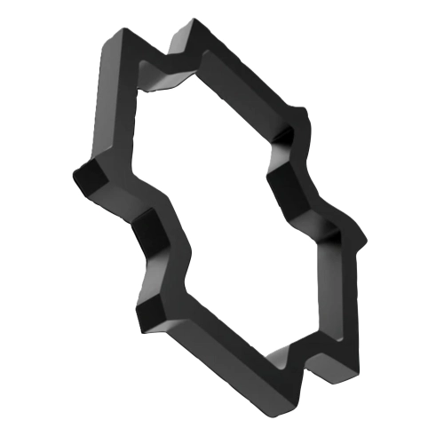 Kabelová příchytka DUOCLIPS šířka drážky 22-50mm (100ks)