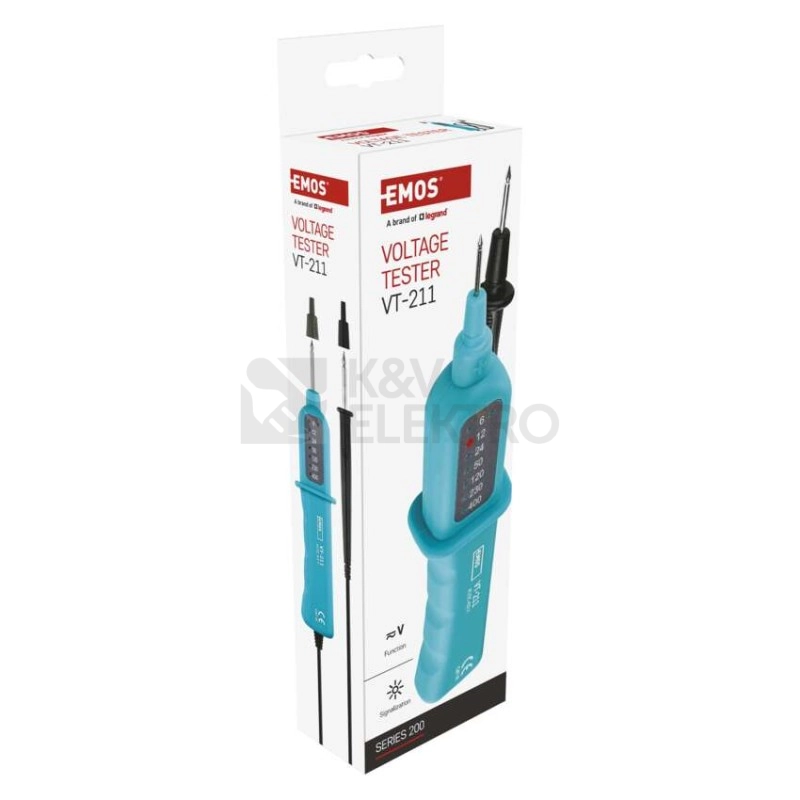 Obrázek produktu Zkoušečka napětí VT-211 EMOS M003BN 3