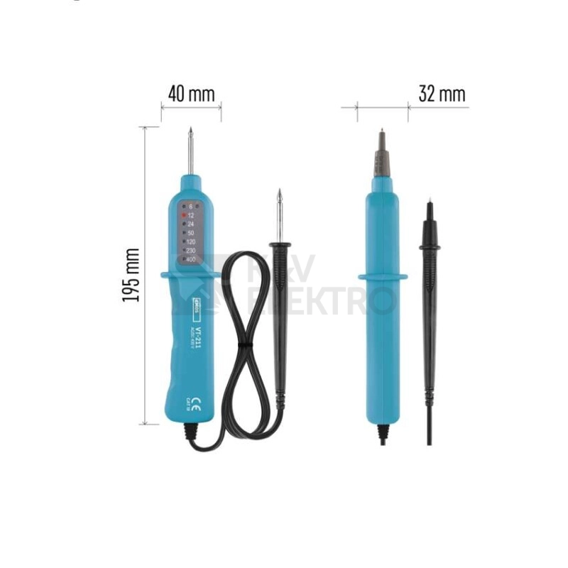 Obrázek produktu Zkoušečka napětí VT-211 EMOS M003BN 6