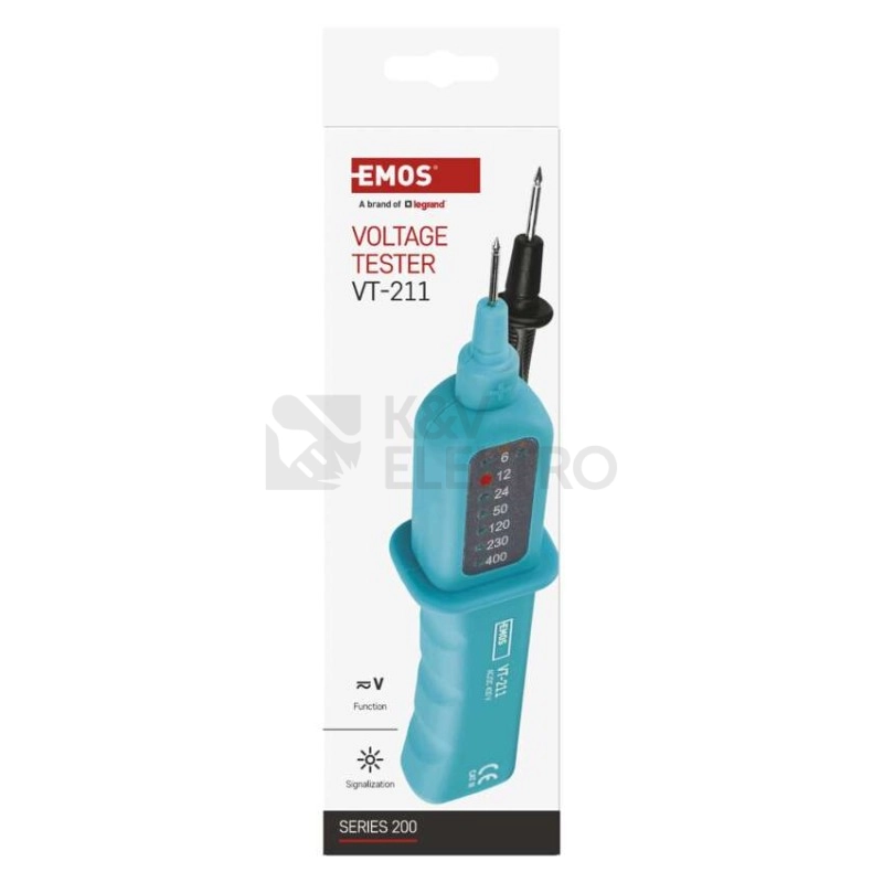 Obrázek produktu Zkoušečka napětí VT-211 EMOS M003BN 14