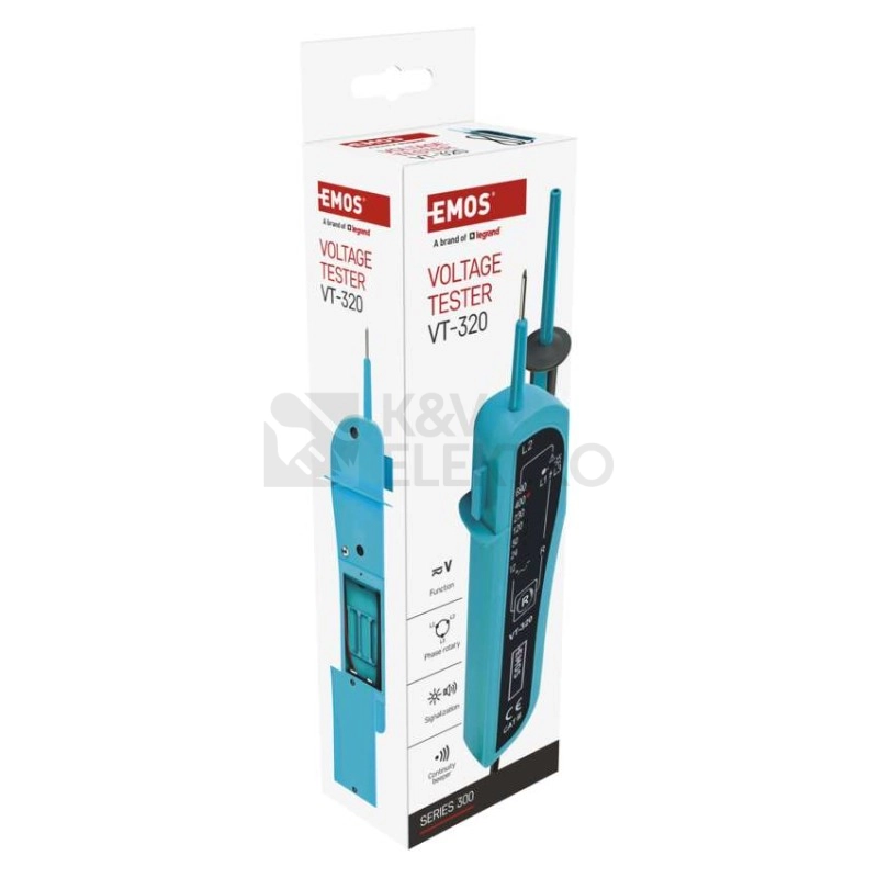 Obrázek produktu Zkoušečka napětí VT-320 EMOS M0012AN 1