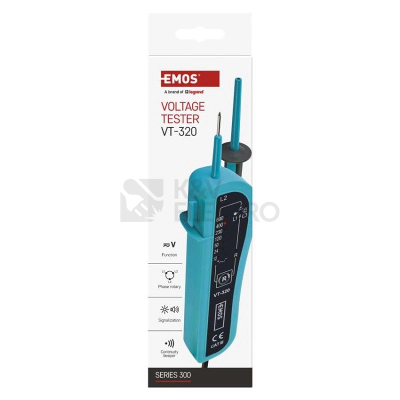 Obrázek produktu Zkoušečka napětí VT-320 EMOS M0012AN 11