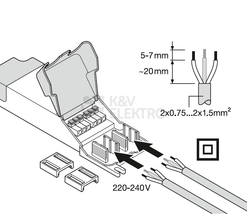 Obrázek produktu LED panel LEDVANCE Compact 600x600mm 26W/4000K neutrální bílá UGR<19 2