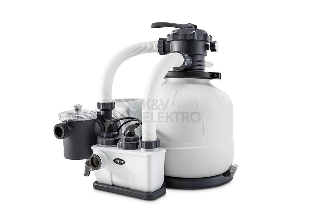 Obrázek produktu Filtrace písková 6m3/h se solinátorem Intex 26676 Marimex 10604348 1