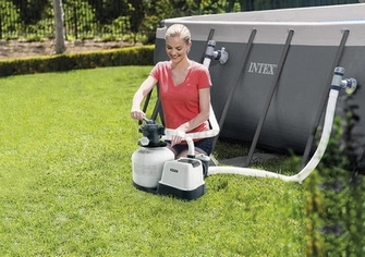 Obrázek produktu Filtrace písková 6m3/h se solinátorem Intex 26676 Marimex 10604348 3