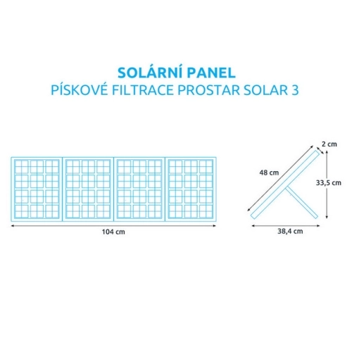 Filtrace bazénová ProStar Solar 3 3m3/h Marimex 10604350 (obrázek 9)