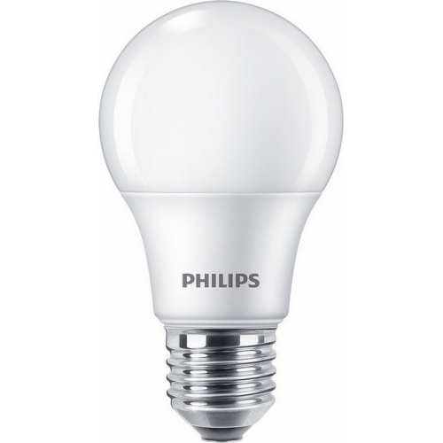 LED žárovka E27 Philips A60 4,9W (40W) studená bílá (6500K)