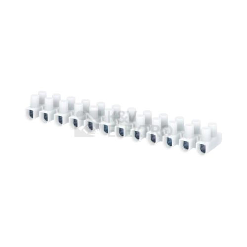 Svorkovnice lámací pozink PA4U 12x2,5-10mm2 bílá (čokoláda) 1100105