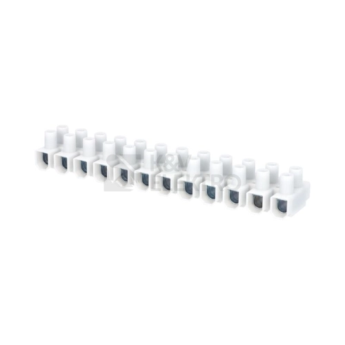 Svorkovnice lámací pozink PA60P 12x10-25mm2 bílá (čokoláda) 1100107