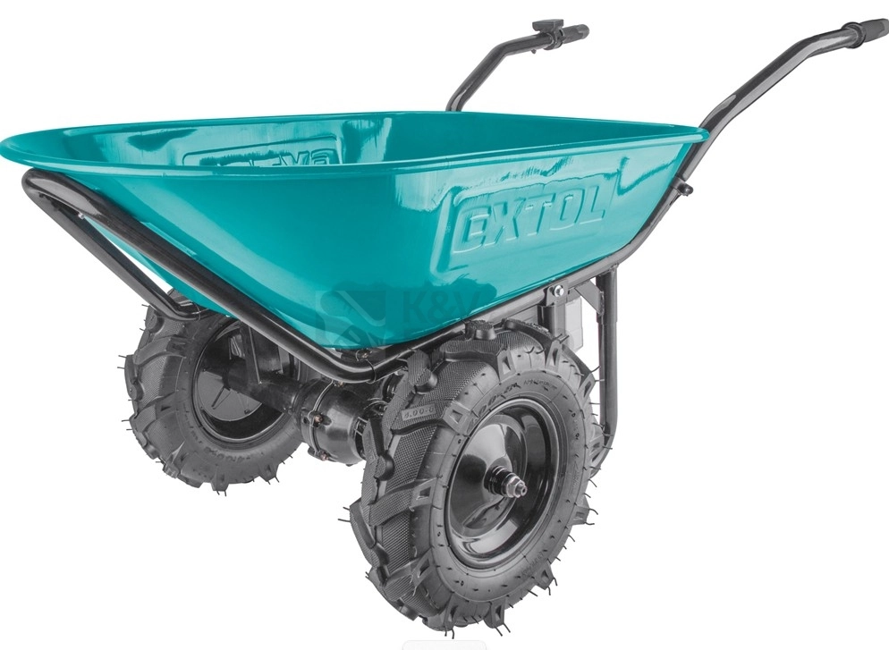 Obrázek produktu AKU elektrické kolečko dvoukolák s převodovkou EXTOL INDUSTRIAL 8791941 0