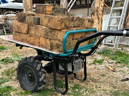 Obrázek produktu AKU elektrické kolečko dvoukolák s převodovkou EXTOL INDUSTRIAL 8791941 8
